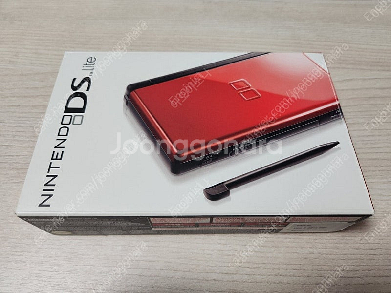 닌텐도 dsl 크림슨 블랙 박스 단순 개봉품 팝니다--0