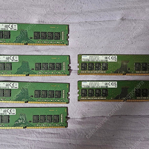 삼성 DDR4 2400 16기가 4개, DDR4 3200 8기가 2개 일괄판매 급처