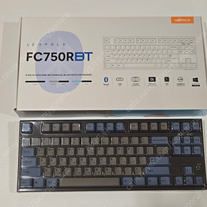 레오폴드 FC750R ZBT 그레이블루 청축 한글