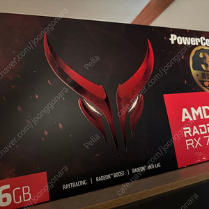 라데온 7800XT RedDevil 그래픽카드