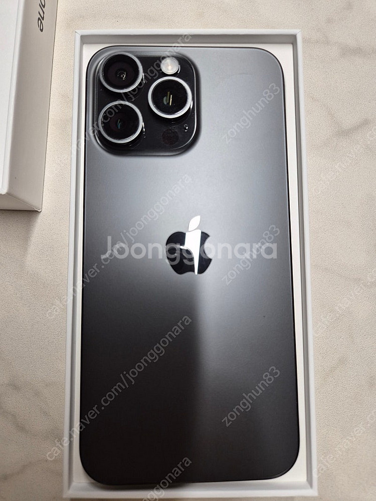 아이폰15 프로맥스 512 블랙티타늄+애플케어플러스--0