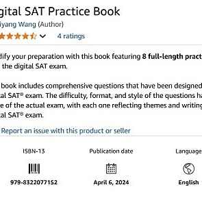 Digital SAT practice book