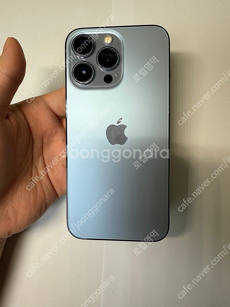 아이폰 13pro 256G 공기계 시에라 블루(택배가능...--4