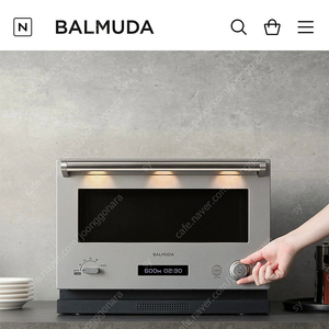 발뮤다 (Balmuda)더 레인지(The Range) (스테인레스 컬러)국내정품 새상품