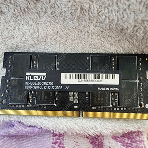 DDR4 3200 32G 클레브 노트북용 램