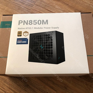 딥쿨 DEEPCOOL PN850M 80PLUS 골드 풀모듈러 ATX3.1 파워 팝니다.