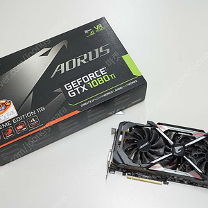 기가바이트 GTX1080Ti 어로스 익스트림 S급 풀박스 판매 [개인/사진有]