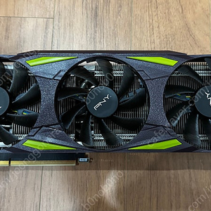 PNY 지포스 RTX 3080 12GB 팝니다 (워런티 살아있음)