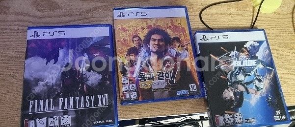 스텔라블레이드,용과같이7 파이널판타지16 팔아요.--0