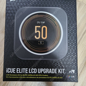 커세어 CORSAIR iCUE ELITE CPU Cooler LCD 블랙