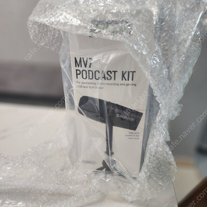 shure MV7 Podcast Kit 슈어마이크 미사용 팝니다