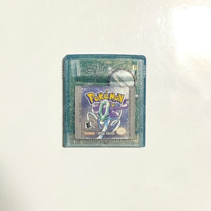 포켓몬 크리스탈 영어 북미 정품 게임팩 gb 닌텐도 게임보이 Pokemon crystal version