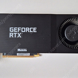 GALAX 블로워(Blower) 쿨러 타입 GeForce RTX 3090 24GB GDDR6X 384Bit Classic 시리즈 판매