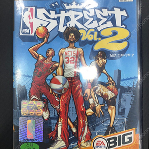 플스2 nba스트리트2 cd 8천원