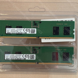 삼성 램 DDR5 PC5-44800 8GB (5600) 2개 팝니다