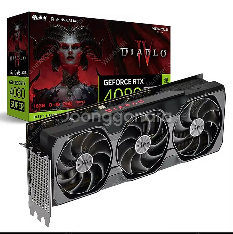 새상품 이엠텍 GEFORCE 지포스 RTX 4080 S...--0