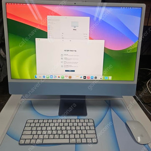 CTO 아이맥 블루 M1 램16G / 500G SSD