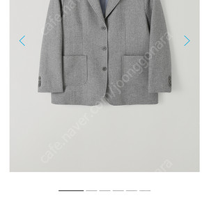 타낫 T/T Oversized muted jacket (gray) 오버사이즈 뮤티드 자켓 그레이