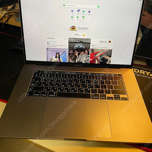 맥북프로 16인치 i9, 32GB, 5500m 1tb