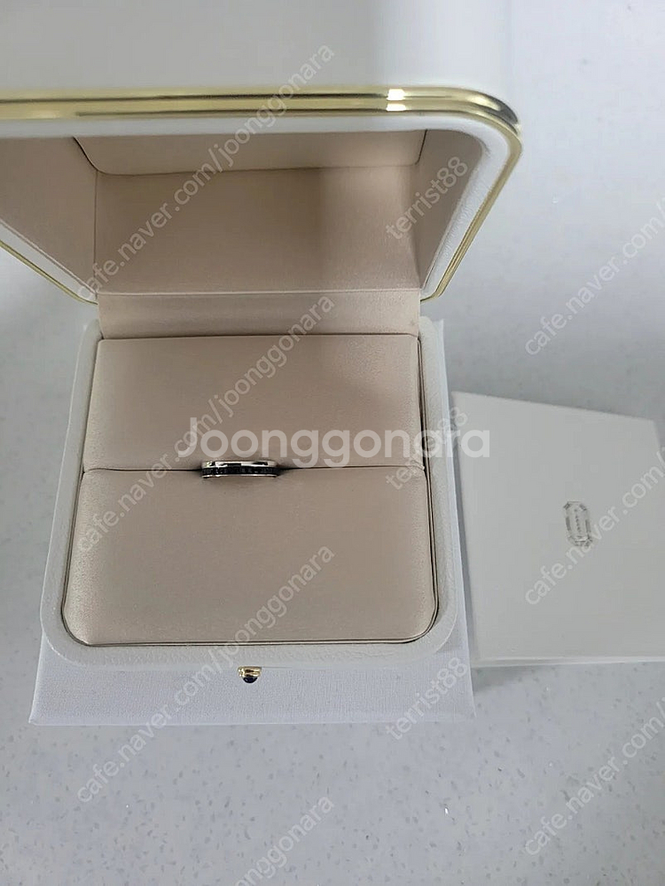 부쉐론 콰트로 블랙에디션 웨딩밴드 50--0