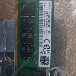 삼성전자 DDR5-4800(16GB) 램 2개/64GB로 업그레이드 하면서 팝니다 바꾸기 전까지 잘 작동 됬습니다