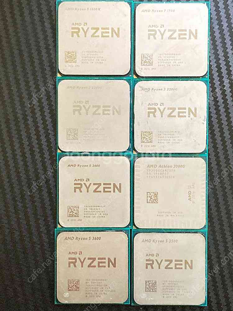 주변지인들 업그레이드해주고 남은 amd 라이젠 씨피유--0