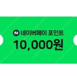 네이버페이 포인트 10000원 2장