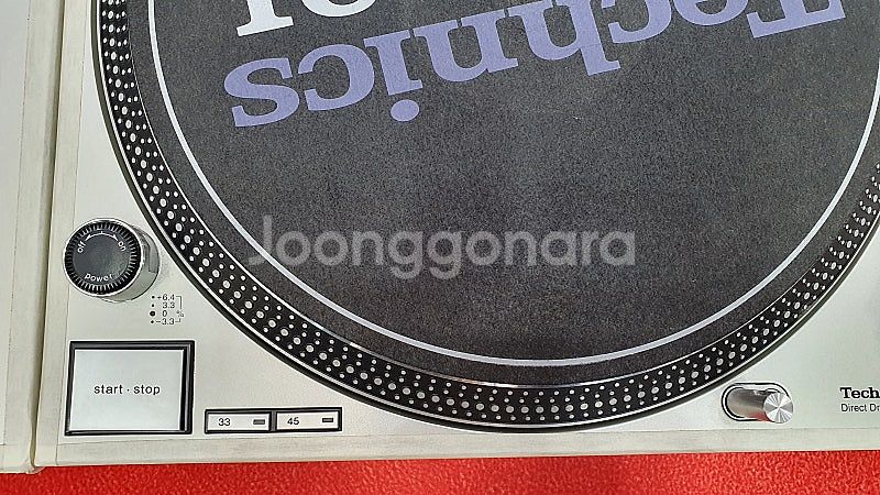테크닉스 SL-1200MK5실버 턴테이블(카트리지 포함...--4