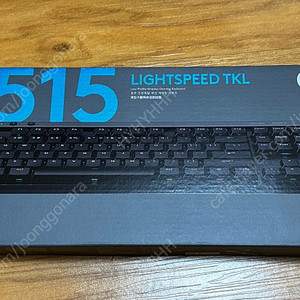 로지텍 G515 LIGHTSPEED TKL 게이밍 키보드 리니어(블랙) 미개봉품