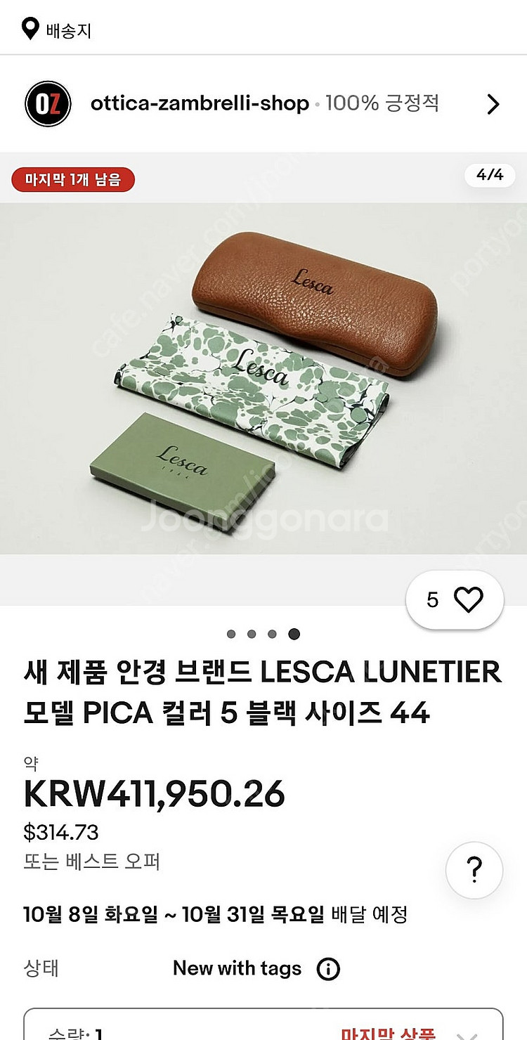 레스카 선글라스 (이효리 선글라스)--8