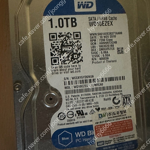 삼성 750 EVO 120GB, WD GREEN SSD 120GB, WD BLUE 1TB HDD 판매 합니다.