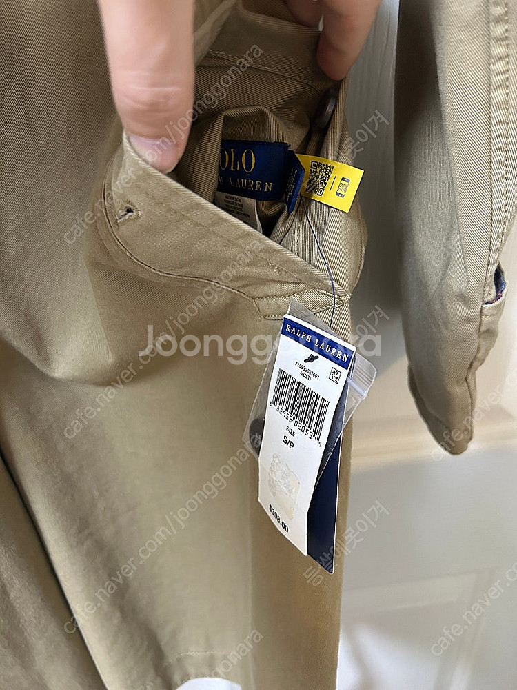 [새제품] 폴로 양면 맥코트 s 95-100 새제품 /...--4