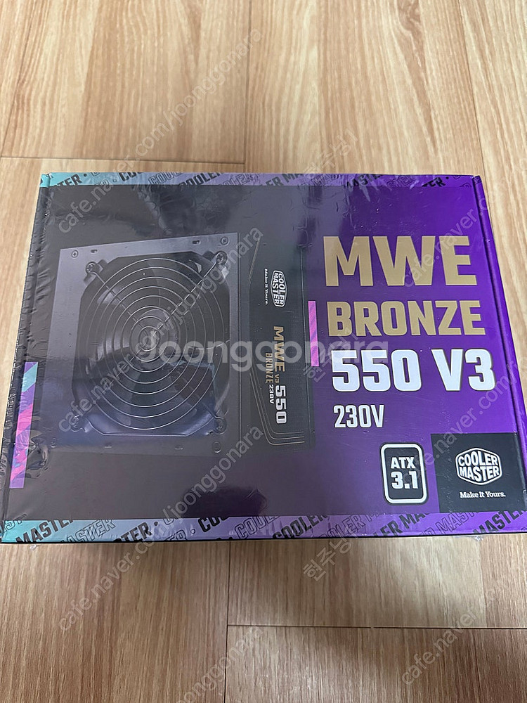 파워 쿨러마스터 MWE 브론즈 550 V3 230V A...--0