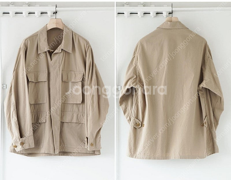 코모리 24ss bdu 자켓 카키 2사이즈--2