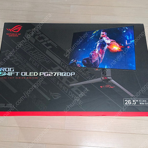 ASUS ROG Swift OLED 27인치 1440P 게이밍 모니터 PG27AQDP