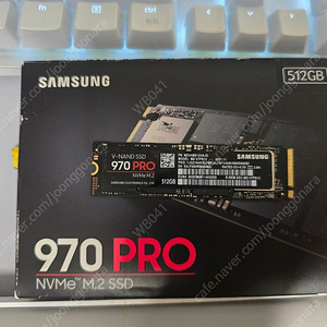 삼성 970 PRO 512GB M.2 NVME SSD 판매합니다