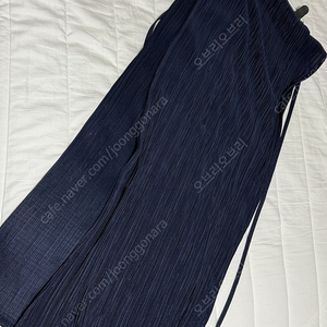 르917 Pleats Easy Skirt - Navy