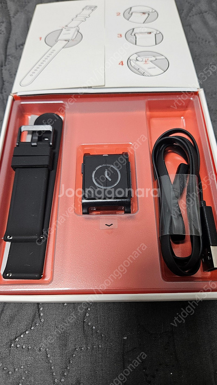 pebble 2 se 페블2se 스마트워치 미개봉 풀박...--2