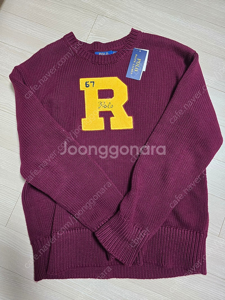백화점 상품]폴로 랄프로렌 24FW 90s 빅 핏 레터...--1