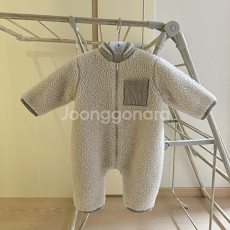몽베베 캠프수트 후리스 우주복 S--0