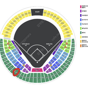 최강야구 젭티 324구역 2연석 판매