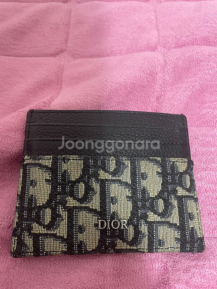 디올 카드지갑 팝니다.--1