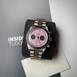 79360N 블랙베이 크로노 핑크 41mm 스틸 튜더 tudor 한정판