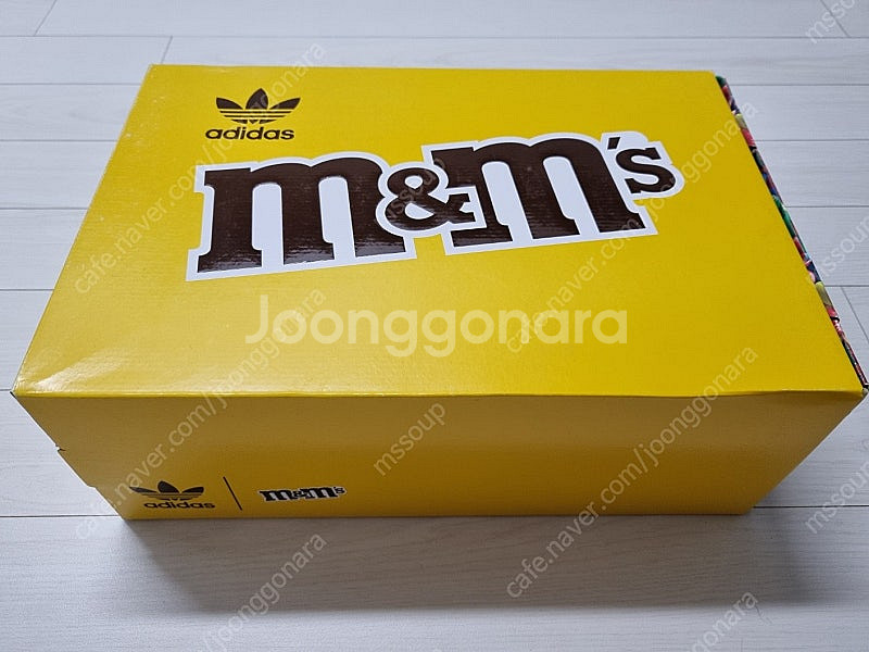 아디다스 M&M콜라보 한정판 운동화(새제품)--6