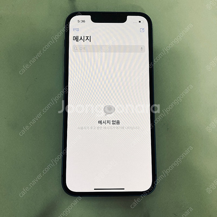 자급제 아이폰13미니 블루 256기가 무잔상! 매우깨끗...--4