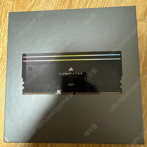 커세어 ddr5 7200 cl34 티타늄 블랙 32기가(16x2) 팝니다