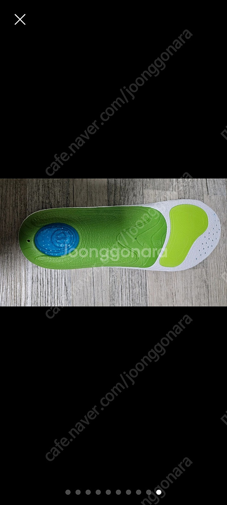 시다스 인솔 쓰리핏 런 프로텍트 인솔 mid 3feet...--9