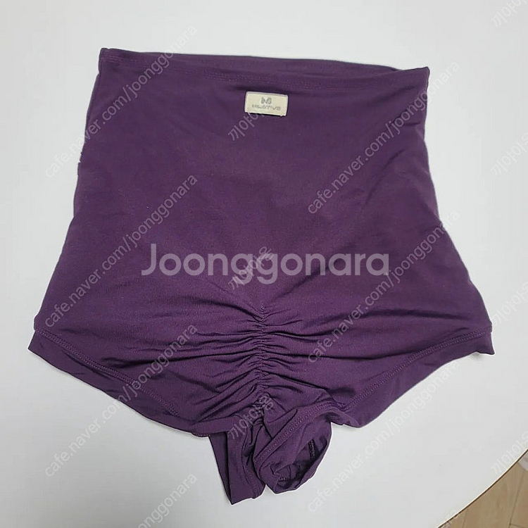(반택포) 밀라티브 멜로우쇼츠 레이즌퍼플, 레드--1