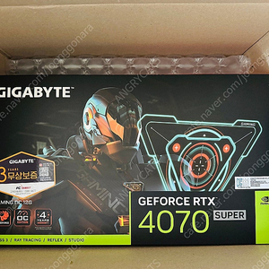 미개봉 기가바이트 RTX 4070 SUPER GAMING OC 겜오씨 피씨디렉트 판매