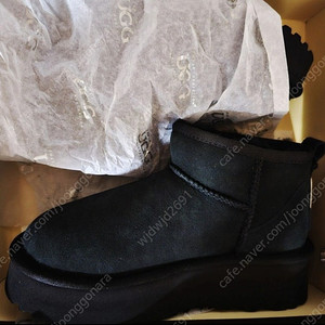 어그ugg 미니플랫폼 블랙